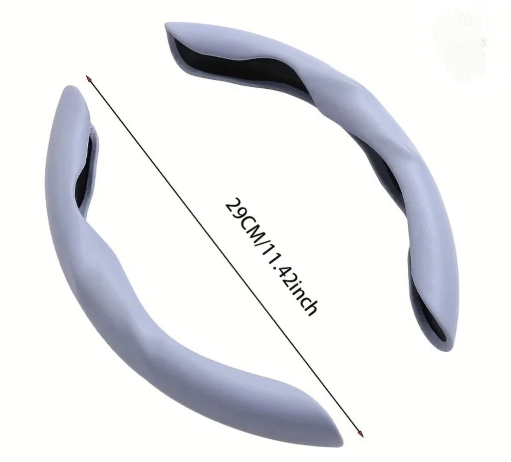 Universal Snap-Fit Two-Piece Steering Wheel Cover – STL File for 3D Printing