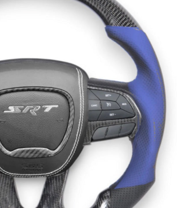 Dodge SRT Steering Wheel Cover – 2-Piece Snap-Fit | 3D Print STL File