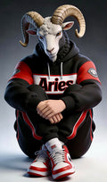Aries Male Zodiac 3D Print STL File - Digital Download for FDM & Resin Printers
