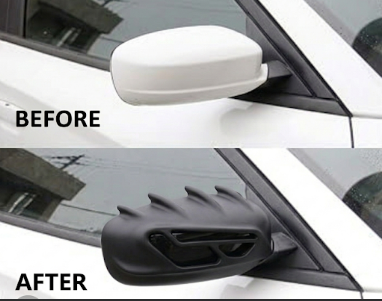 Dodge Charger Aggressive Rear View Mirror Cap Cover – STL File