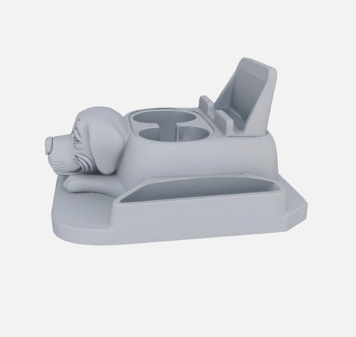 Dog Car Rear Seat Console Organizer – Universal Fit | 3D Print STL File